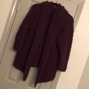 Free People Burgundy purple cotton sweater